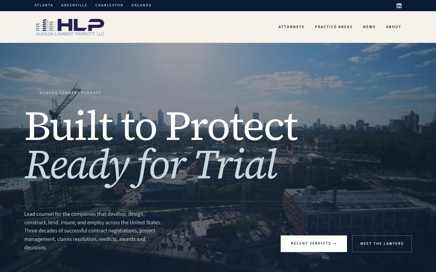 hlpwlaw.com homepage